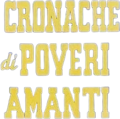 Cronache di poveri amanti