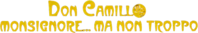 Don Camillo monsignore... ma non troppo