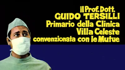 Il prof. Dott. Guido Tersilli, primario della clinica Villa Celeste convenzionata con le mutue
