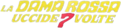 La dama rossa uccide sette volte