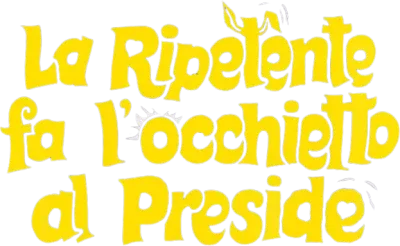 La ripetente fa l'occhietto al preside