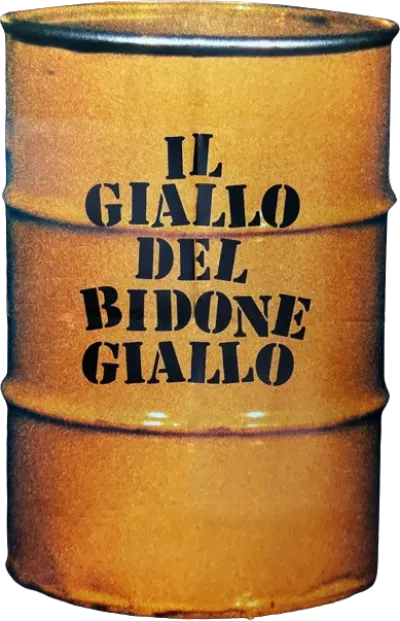 Il giallo del bidone giallo