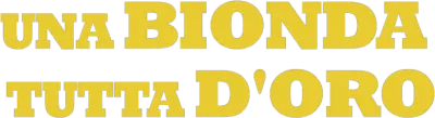 Una bionda tutta d'oro