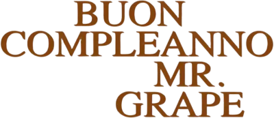 Buon compleanno Mr. Grape