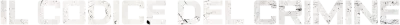 Il codice del crimine